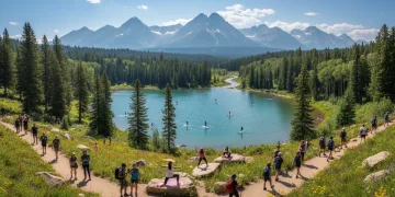 Diverse outdoor activities in a vibrant U.S. National Park, 2026