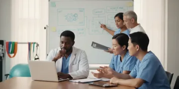Mental health professionals collaborating to address therapist shortage