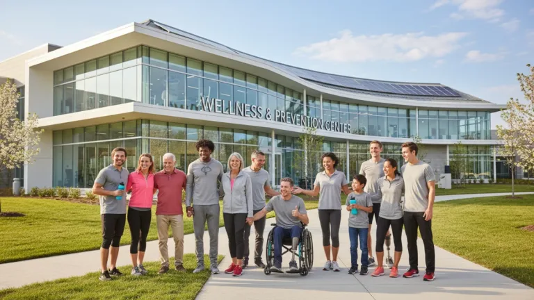 Diverse group of US citizens smiling, symbolizing proactive health and preventive care.
