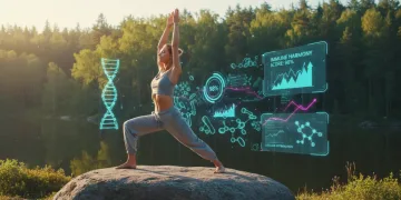 Person enjoying a healthy lifestyle, symbolizing a boosted immune system