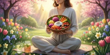 Spring meal for gut health and immunity boost