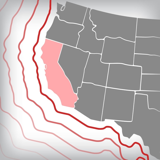 A map showing a highly gerrymandered congressional district, with irregular and winding boundaries.