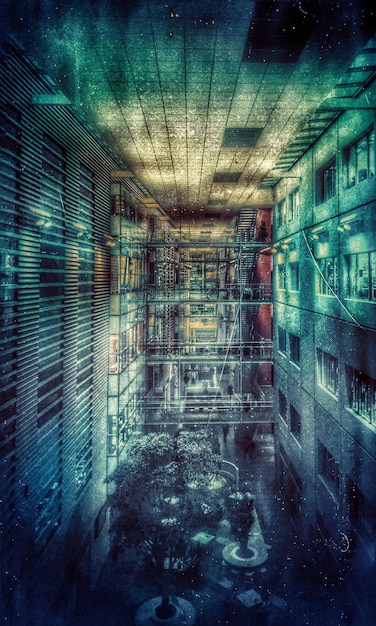 A depiction of a secure data center with servers and network equipment, highlighting data encryption and secure network connections. The image emphasizes the importance of protecting data both at rest and in transit, and the role of technology in securing digital assets.