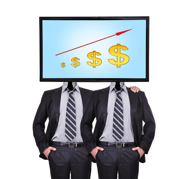 A split-screen image comparing a money market account (displayed as a calm, stable graph) with a riskier investment (displayed as a volatile, fluctuating graph). The image emphasizes the lower-risk nature of money market accounts.