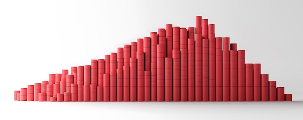A visual representation of inflation as a rising red arrow piercing through a stack of coins, symbolizing the erosion of purchasing power. In the background, a graph shows the historical inflation rate.