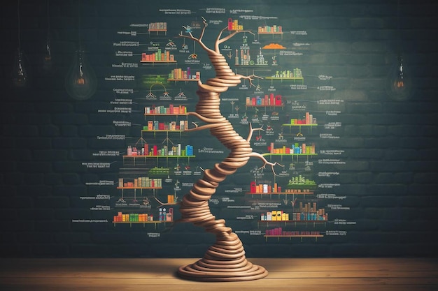 A visual representation of a bond ladder strategy, showing bonds with different maturity dates spaced out over time.