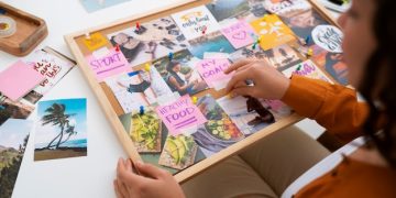 Create a Vision Board for 2025: Manifest Your Dreams and Achieve Your Goals - Cover Image