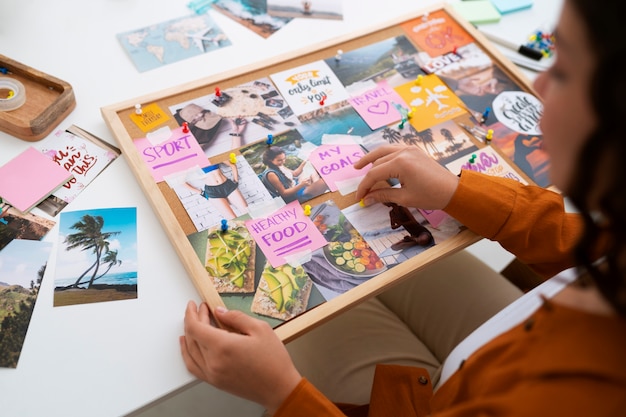 Create a Vision Board for 2025: Manifest Your Dreams and Achieve Your Goals