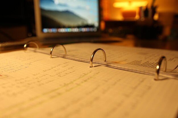 A close-up shot of a script page with handwritten notes and annotations, highlighting the scriptwriting process and the collaborative nature of TV show development.